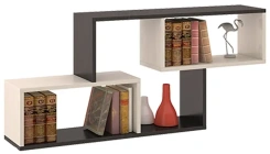 Полка настенная тип 4 (Венге цава/дуб молочный) - Три Я - каталог товаров магазина Арктика