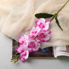 Цветы искусственные "Орхидея фаленопсис" премиум, 7х55 см, малиново-белый 9369525 - Сима-ленд - каталог товаров магазина Арктика