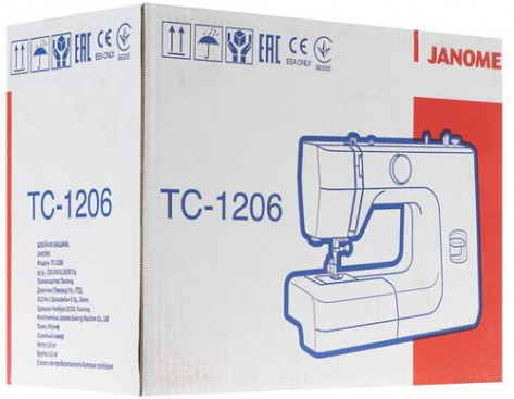 Швейная машинка Janome TC-1206 - фото в интернет-магазине Арктика