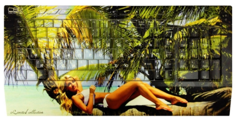 Клавиатура CBR Picture "Bounty" USB - фото в интернет-магазине Арктика