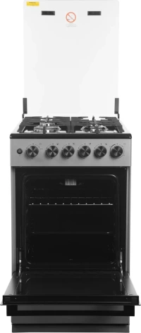 Плита газовая Midea MFO-M4G20T0E(SL) серый - фото в интернет-магазине Арктика