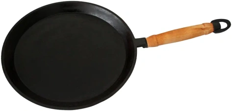 Сковорода блинная чугунная бл240 24 см - Кукмара - фото в интернет-магазине Арктика