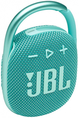 Портативная акустика JBL Clip 4 Teal (JBLCLIP4TEAL) - фото в интернет-магазине Арктика