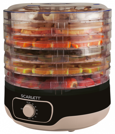 Сушилка для овощей и фруктов Scarlett SC-FD421014 - фото в интернет-магазине Арктика