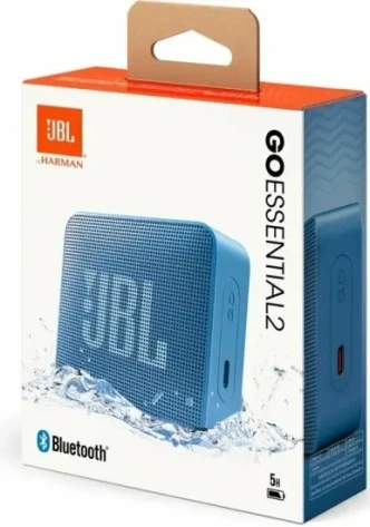 Портативная акустика JBL Go Essential 2 Голубой (JBLGOES2BLU) - фото в интернет-магазине Арктика