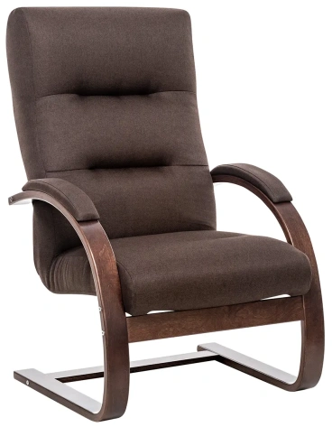 Кресло "Монэ" (орех/малмо 28) - Импэкс - фото в интернет-магазине Арктика