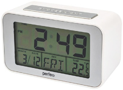 Часы Perfeo Loft Silver/White (PF-S2032) PF_C3578* - каталог товаров магазина Арктика