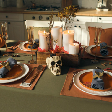 Скатерть Этель Kitchen цв. зелёный  7866035 150*180 см - Сима-ленд - фото в интернет-магазине Арктика