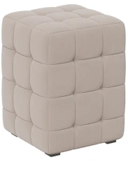 Пуф "Аристо" (велюр мокко светлый) - Три Я - каталог товаров магазина Арктика