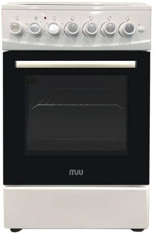 Плита комбинированная MiU UNO 51S белая - фото в интернет-магазине Арктика