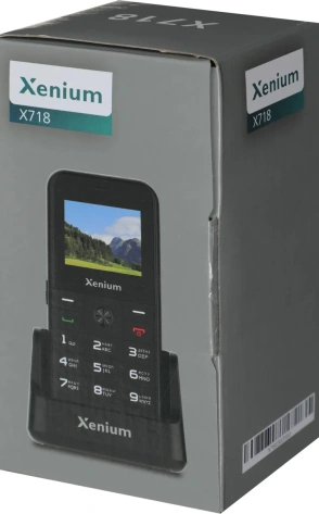 Мобильный телефон Xenium X718 Black - фото в интернет-магазине Арктика