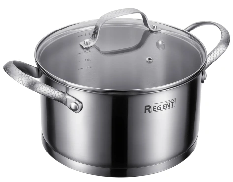 Кастрюля "Linea SIRENA" 65-0320 3,4 л - Регент Рус - фото в интернет-магазине Арктика