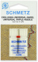 Иглы Schmetz стандартные тройные 130/705H DRI №80/2.5, 1 шт.