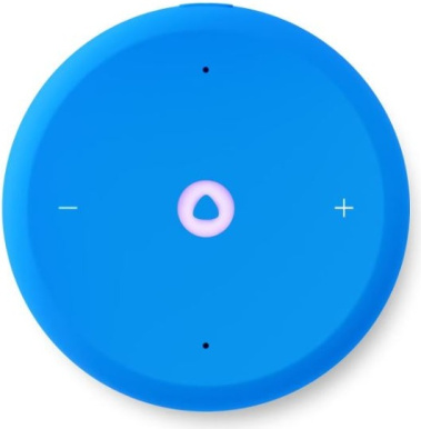 Умная колонка Яндекс Станция Лайт 2 YNDX-00028BLU Синяя без часов - фото в интернет-магазине Арктика