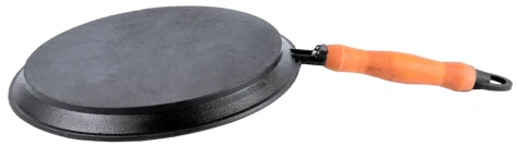 Сковорода блинная чугунная бл240 24 см - Кукмара - фото в интернет-магазине Арктика