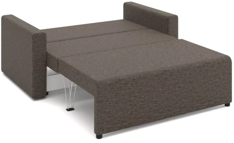 Диван Лайт (02) коричневая рогожка - Столлайн - фото в интернет-магазине Арктика