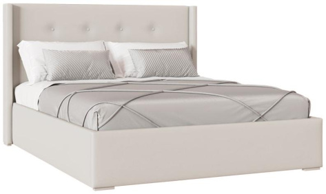 Спальня "Орландо" (ОР-810.26) кровать 160*200 (Ярко-серый/Avelina 9534) - Ангстрем - фото в интернет-магазине Арктика