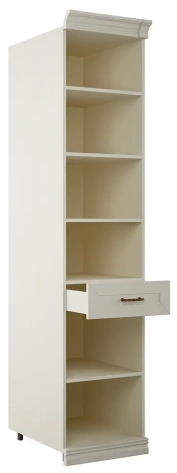 Спальня "Кантри" (КА-708.01) стеллаж (Д1/Валенсия) - Ангстрем - фото в интернет-магазине Арктика