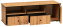 Гостиная "Либерти" 51.06 тумба ТВ (опора метал. h=150мм) (дуб вотан / черный / профиль: Masa Decor дуб вотан) - Олмеко - фото в интернет-магазине Арктика