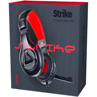 Игровая гарнитура Perfeo STRIKE (PF_A4427) (черная)  - фото в интернет-магазине Арктика