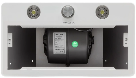 Вытяжка Krona SVEN 600 white one knob - фото в интернет-магазине Арктика