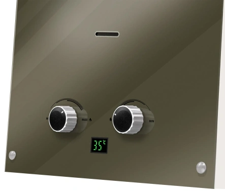 Газовая колонка Ballu GWH 10 Fiery Glass Mirror - фото в интернет-магазине Арктика