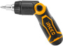 Отвертка INGCO_HandTools AKISD1208 реверсивная с битами 13 в1