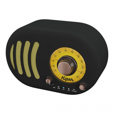 Колонка Bluetooth HIPER Retro S H-OT4 (черная)  - фото в интернет-магазине Арктика