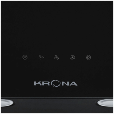 Вытяжка Krona HELGA 600 black PB - фото в интернет-магазине Арктика