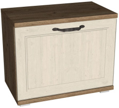 Прихожая "Катрин" TP56 тумба для обуви (крафт табачный/дуб приморский) - Евромебель - каталог товаров магазина Арктика