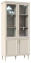 Гостиная "Орландо" (ОР-294.12) шкаф-витрина (Ярко-серый) - Ангстрем - фото в интернет-магазине Арктика
