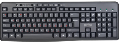 Клавиатура Perfeo PUSH (PF_A4796) (черная) USB - каталог товаров магазина Арктика