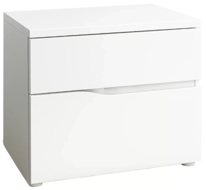 "ПРАГА" Джей тумба левая 500 мм T0405L белый - Евромебель - фото в интернет-магазине Арктика