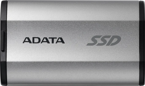 Жесткий диск в корпусе SSD 1,8" A-Data USB-C 500Gb (SD810-500G-CSG) SD810 (серый) - фото в интернет-магазине Арктика