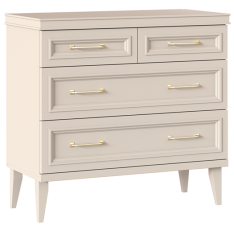 Спальня "Орландо" (ОР-100.02) комод (Ярко-серый) - Ангстрем - каталог товаров магазина Арктика