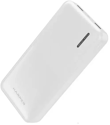 Аккумулятор внешний Harper PB-10011 10000mAh White - фото в интернет-магазине Арктика