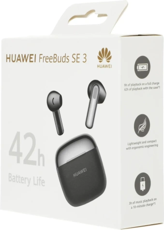 Наушники Huawei Freebuds SE 3 Black TWS - фото в интернет-магазине Арктика