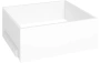 "ПРАГА" Ящик вкладной 400 мм Y04 белый - Евромебель