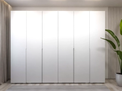 "ПРАГА" Джей шкаф правый 500 мм S2305R белый - Евромебель - фото в интернет-магазине Арктика