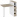 Стол обеденный "Стенфорд" тип 2 (белый муар/дуб сонома) - Три Я - каталог товаров магазина Арктика