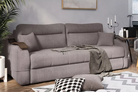 Диван "Сицилия" (02) серый - Столлайн - фото в интернет-магазине Арктика