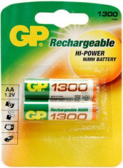 Аккумулятор GP HR6-2BL AA 1300 mAh 2 шт - каталог товаров магазина Арктика
