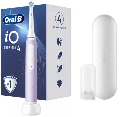 Электрическая зубная щетка Braun Oral-B iOG4.1A6.1DK Lavender - фото в интернет-магазине Арктика