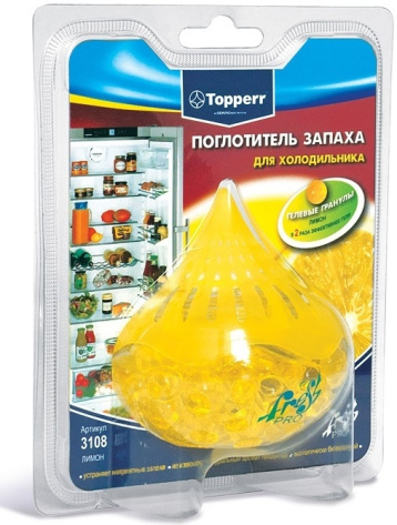 Поглотитель запахов для холодильника Topperr 3108 - фото в интернет-магазине Арктика