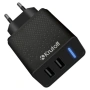 Зарядное устройство для USB Krutoff CH-07C Type-C черный (03575)