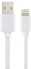 Кабель Perfeo USB A-Lightning, 2.4A, белый, 1м ONE (I4604) - фото в интернет-магазине Арктика