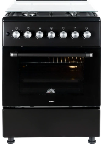 Плита газовая NORD GG 6064 B - фото в интернет-магазине Арктика