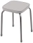 Табурет "Фаворит 3" без об на 4-х опорах (квадр.сид 320*320) ТФ03/С серый - Ника - фото в интернет-магазине Арктика
