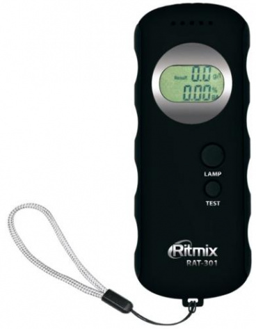 Алкотестер Ritmix RAT-301 - фото в интернет-магазине Арктика