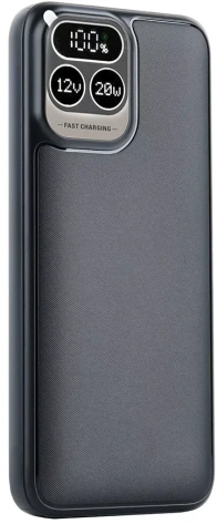 Аккумулятор внешний Perfeo Powerbank Atomic Age 10000 mAh Черный (PF_E1474) - фото в интернет-магазине Арктика